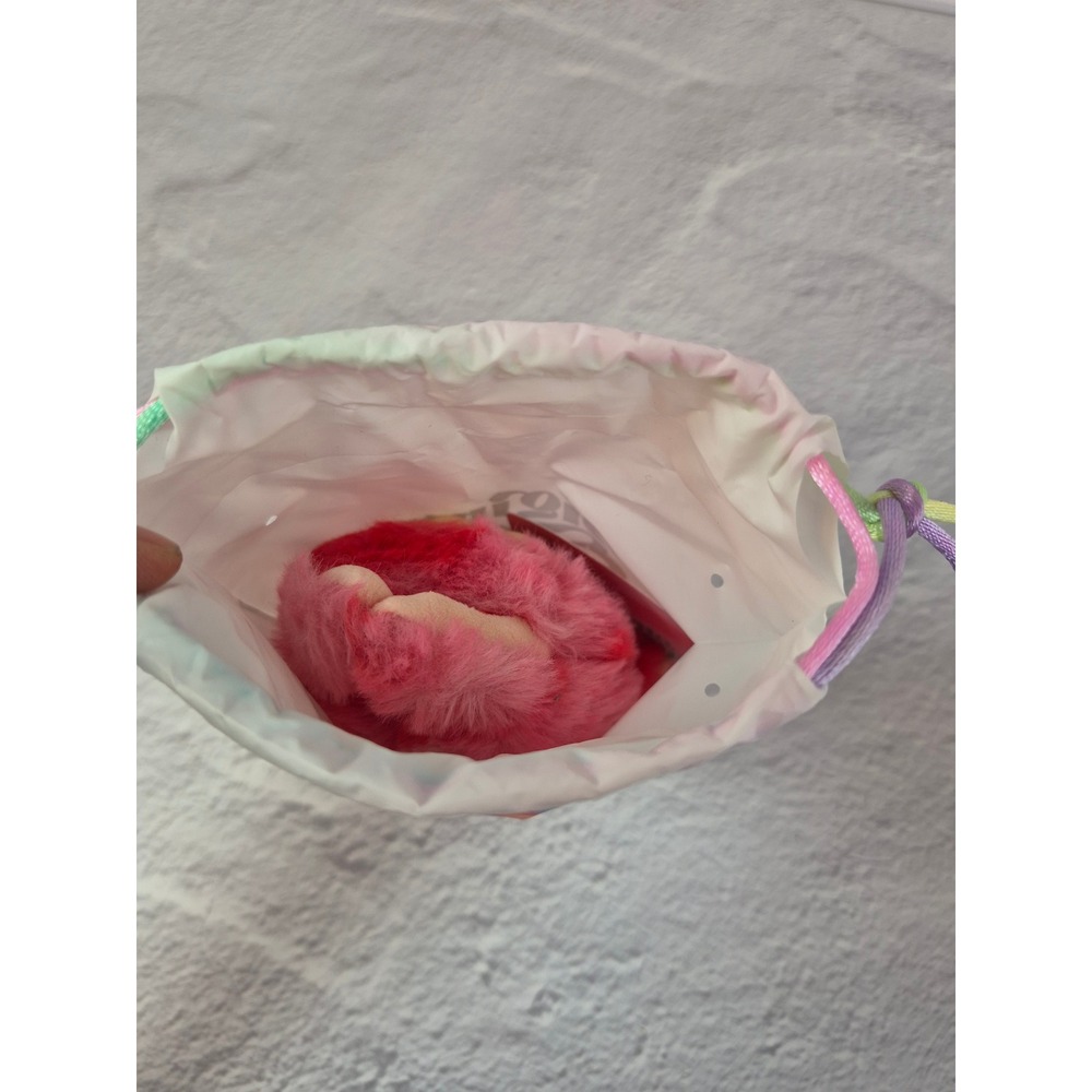 Pop Mart Labubu The Monsters Big Into Energy Pink Plush Pendant Kasing Lung Bag - Picture 4 of 16